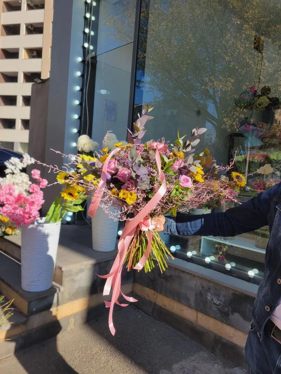 Creative bouquet | ծաղիկներ, ծաղկեպսակներ, բույսեր Երևան