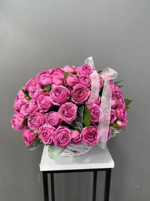 Peonies in a basket | ծաղիկներ, ծաղկեպսակներ, բույսեր - առաքում Երևան Peonies in a basket | ծաղիկներ, ծաղկեպսակներ, բույսեր - առաքում Երևան
